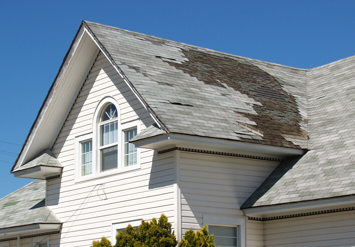 Roof repair after storm damage by MC Roofing Management LLC